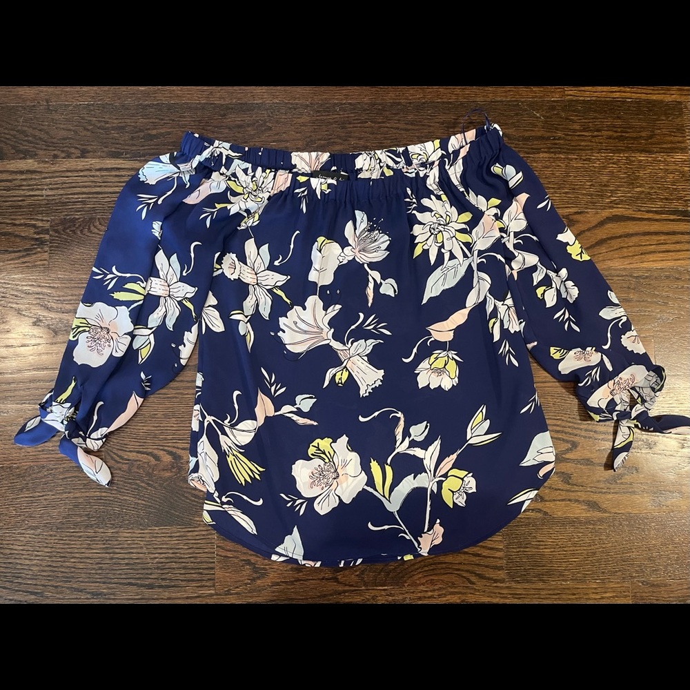 Jasmine & Juliane off Shoulder Floral Blouse - Small